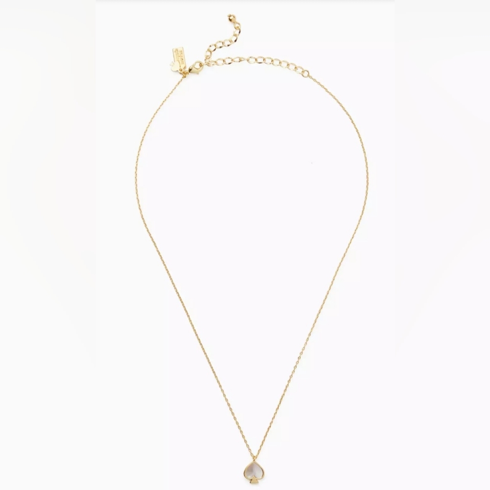 Kate Spade "Spade" necklace!